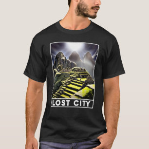 T-shirt Machu Picchu Cordillère Pérou Ville Perdue
