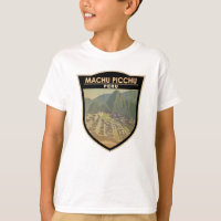 Machu Picchu Pérou Travel Art Vintage