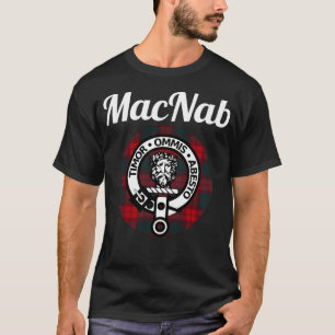 T-shirt MacNab Clan Scottish Nom Armoiries Tartan