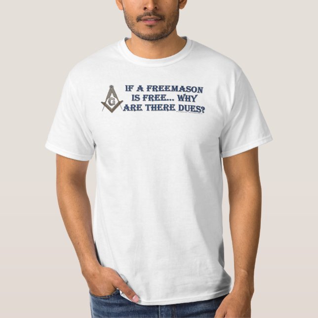 T-shirt Maçons libres ? (Devant)