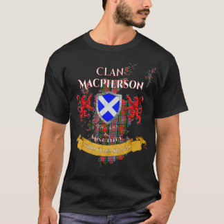 T-shirt MacPherson Clan de famille écossaise Moyen Age Mis