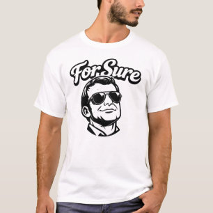 T-shirt Macron For Sure Politique Humour