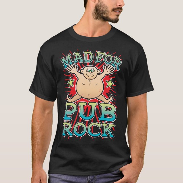 T-shirt Mad For Pub Rock (Devant)