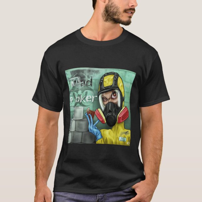 T-shirt MAD Poker Covid Chemise Homme (Devant)