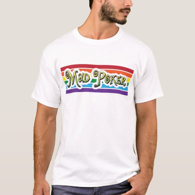 T-shirt MAD Poker Rainbow Shirt (Devant)