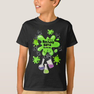 T-Shirt Mad Science Slime Making Birthday Party