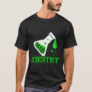 T-shirt Mad Scientist Science Pour Enfants Garçons Filles