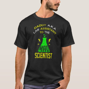 T-shirt Mad Scientist Science Pour Hommes Papa Daddys Cost