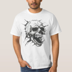 T-shirt Mad Skull