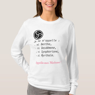 T-shirt Madame