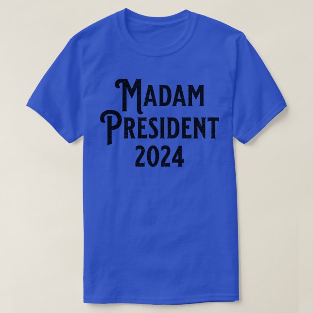 T-shirt Madame 2024 Noir (Design devant)