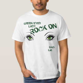 T-shirt Madame aux yeux verts Rock On Tee