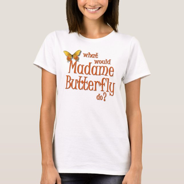 T-shirt Madame Butterfly (Devant)