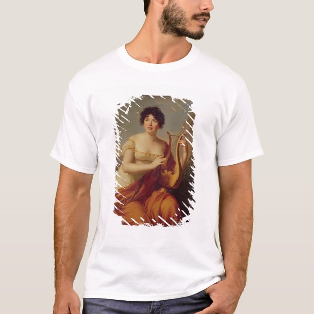 T-shirt Madame de Stael comme Corinne (Devant)