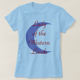 T-shirt Madame des terres occidentales