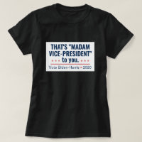 Madame la Vice-présidente Kamala Harris Biden 2020