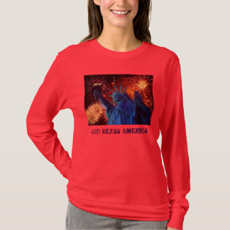 T-shirt Madame Liberty Long Sleeve Shirt