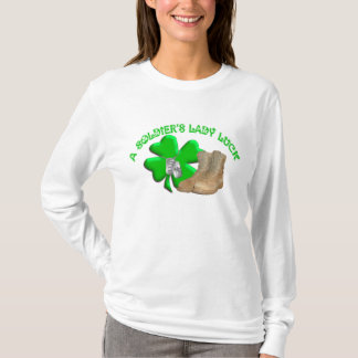 T-shirt Madame Luck d'un soldat