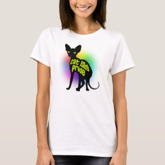 T-shirt Madame Pride de chat
