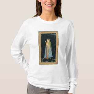 T-shirt Madame tenant une fleur, du petit album de Clive