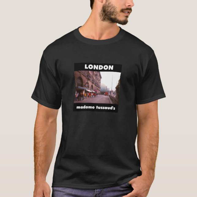 T-shirt Madame Tussaud's de Londres (Devant)