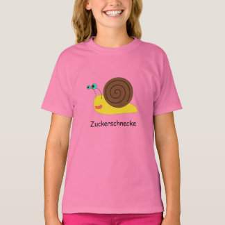 T-shirt Mädchen "Zuckerschnecke"