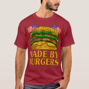 T-shirt Made by Burgers Cheeseburger BBQ Lover