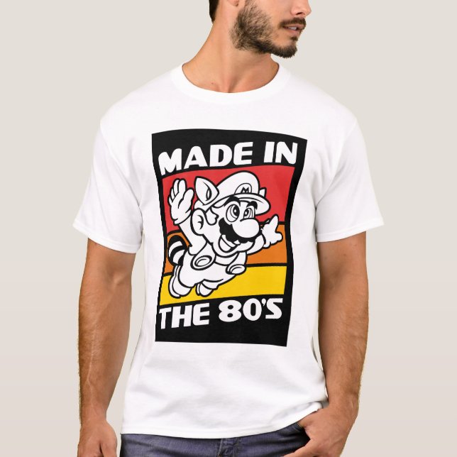 T-shirt made in 80's Mario  (Devant)