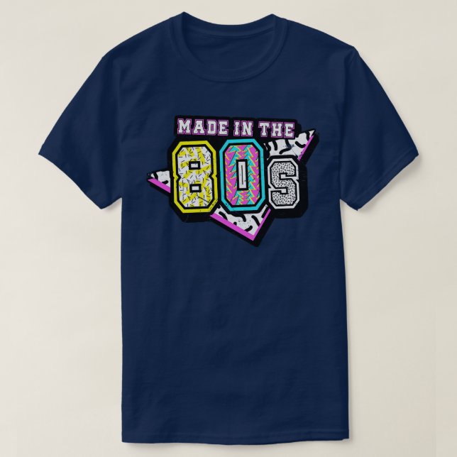 T-shirt Made in the 80 s (Design devant)