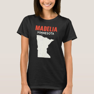 T-shirt Madelia Minnesota USA State America Travel Minneso