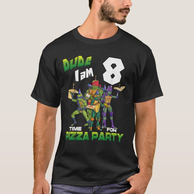 T-shirt Mademark x Teenage Mutant Ninja Turtles Dude Je su (Devant)