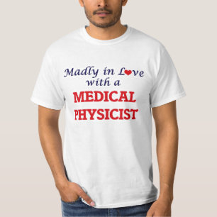 T-shirt Mademoiselle amoureuse d'un physicien Médicale