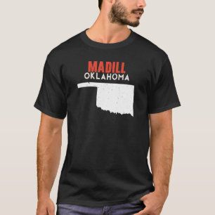 T-shirt Madill USA State America Travel Oklahoman