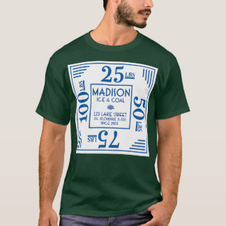 T-shirt Madison Ice Coal
