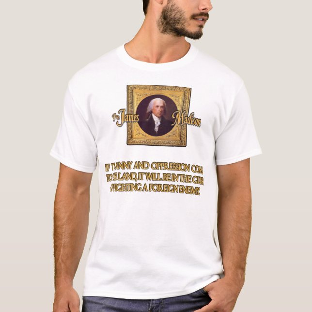 T-shirt Madison sur les ennemis étrangers (Devant)