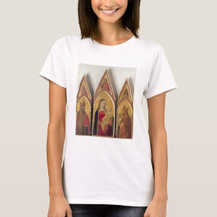 T-shirt Madonna et enfant avec des solides solubles.