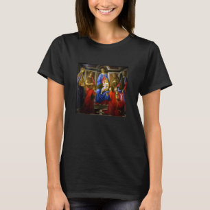 T-shirt Madonna Et Enfant Avec Six Saints Sandro Botticell
