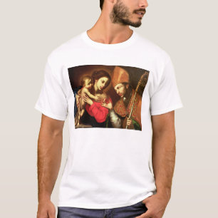 T-shirt Madonna et enfant avec St Zenobius