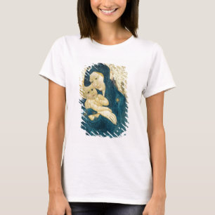 T-shirt Madonna et enfant, école de la Bourgogne (huile