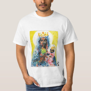 T-shirt Madonna noir