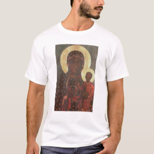 T-shirt Madonna noir de Jasna Gora
