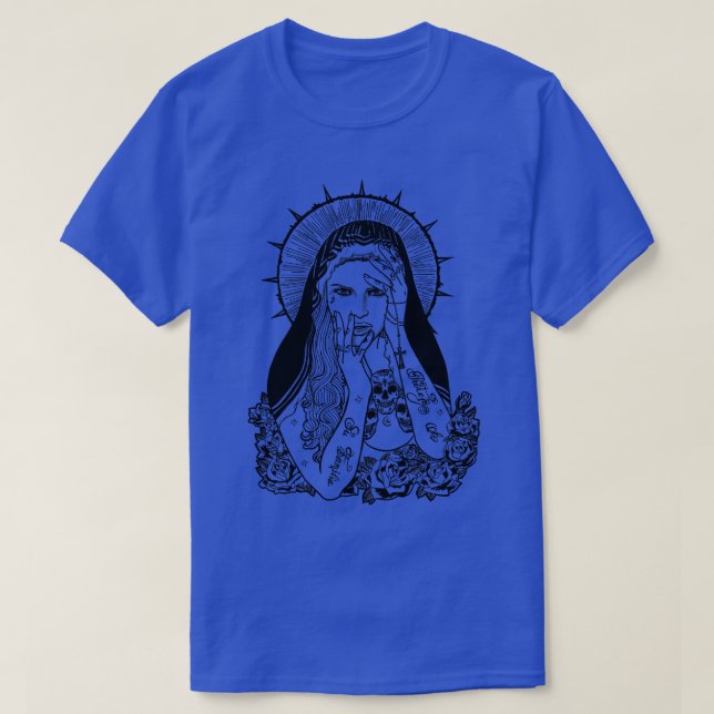 T-shirt Madonna tatouée (Design devant)