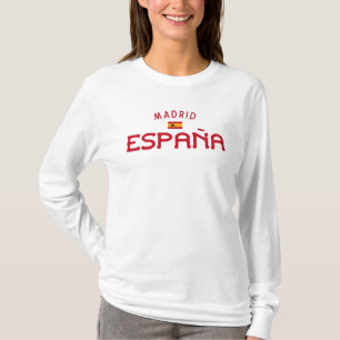 T-shirt Madrid Espagne en détresse (Espagne)
