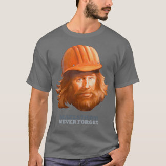 T-shirt Maelstrom n'oublie jamais un ouvrier du bâtiment