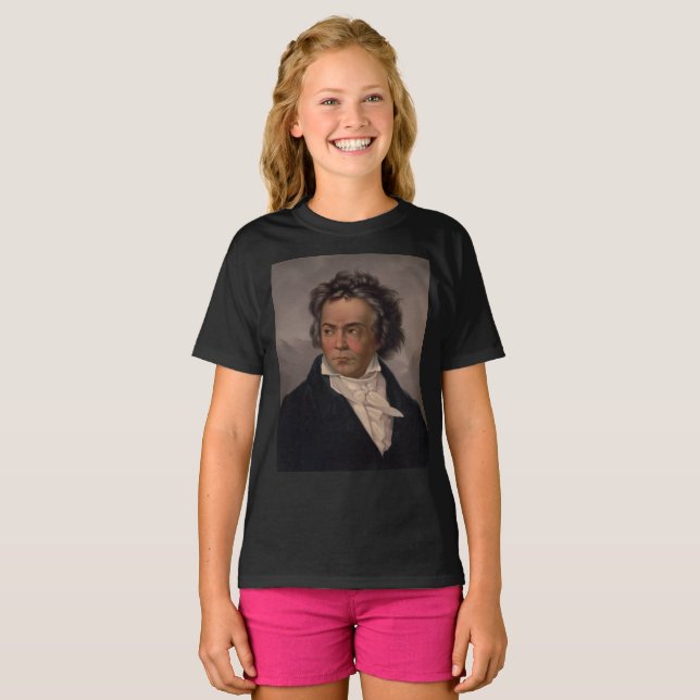 T-shirt Maestro Ludwig Beethoven Compositeur de musique sy (Devant entier)