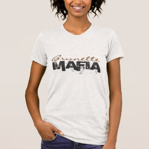 T-shirt Mafia de brune