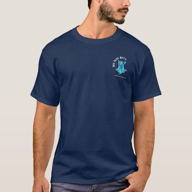 T-shirt mafia de Dog Park (Devant)
