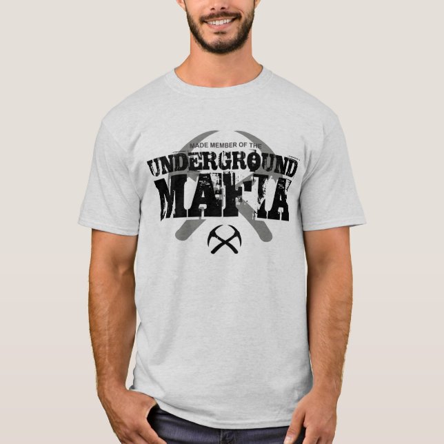 T-SHIRT MAFIA SOUTERRAINE (Devant)