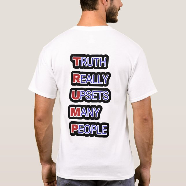T-shirt MAGA 24 Soutenez le républicain Donald Trump Vance (Dos)