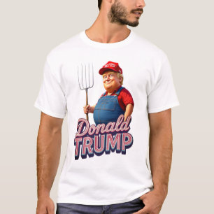 T-shirt MAGA Fork & Pitchfork - Donald Trump Tee